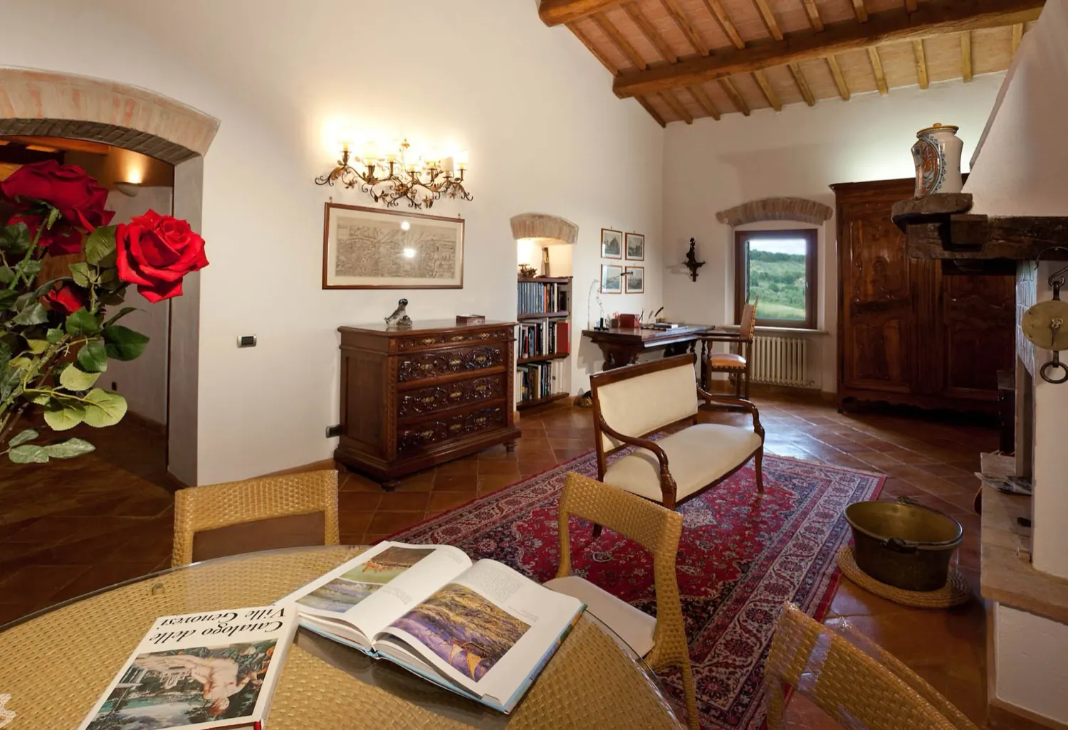 Casale grande — Salotto di entrata