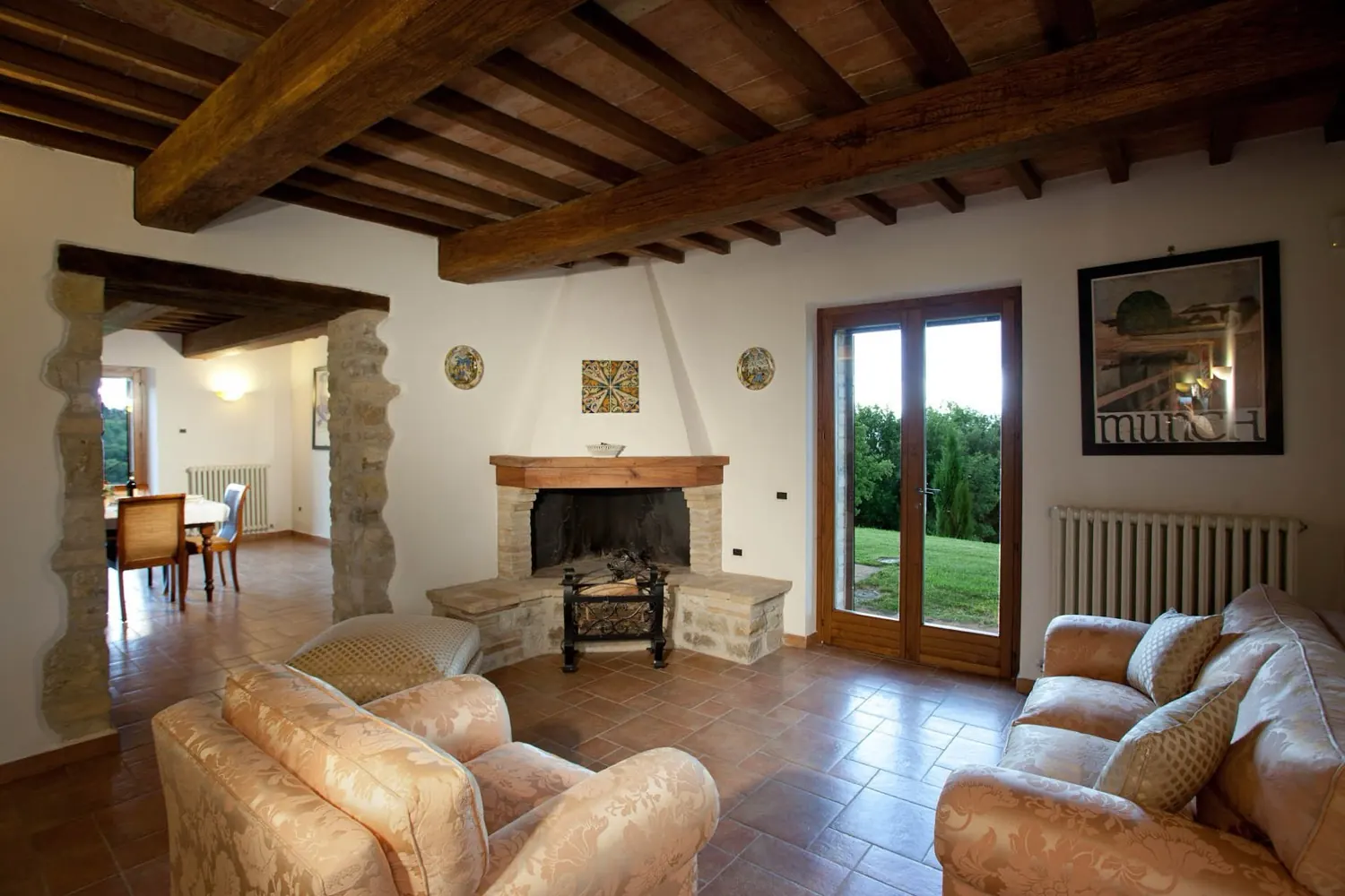 The Smaller Villa — Living area